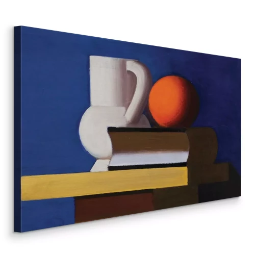 Bild Stillleben mit Früchten auf Büchern