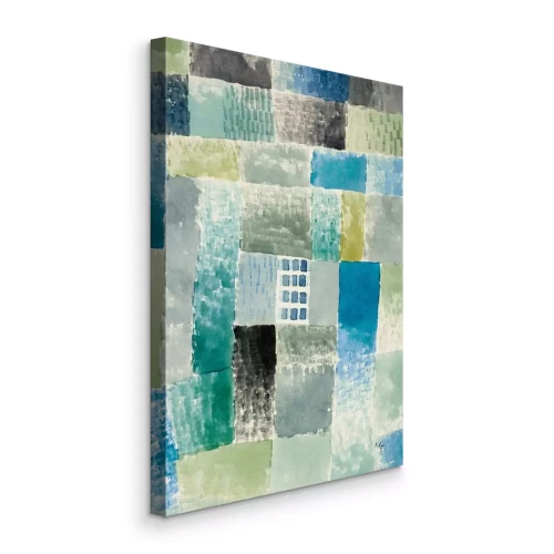 Bild Geometrische blaue Felder