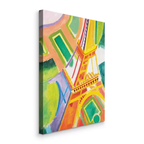 Bild Pariser Baukunst im abstrakten Stil