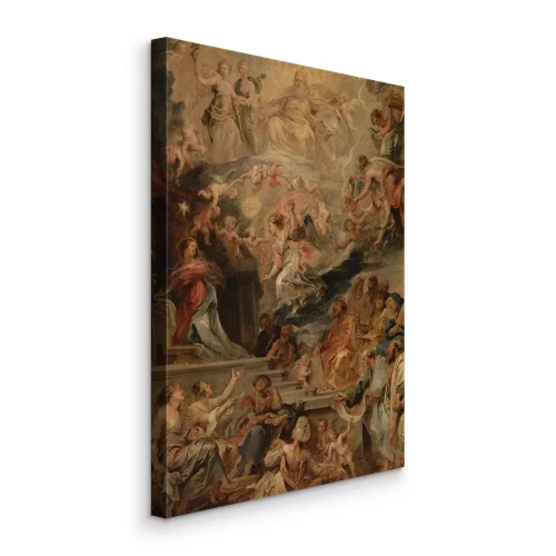 Bild Barocke Komposition der Verkündigung der Mutter Gottes