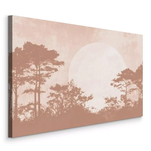 Bild Geheimnisvolle Baumszene unter dem Vollmond