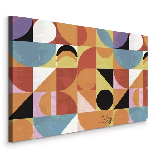 Bild Ein farbenfrohes Mosaik aus verschiedenen Formen