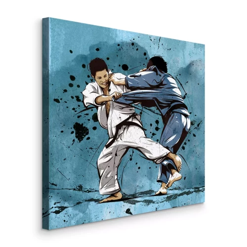 Bild Meisterhafter Wurf auf die Matte