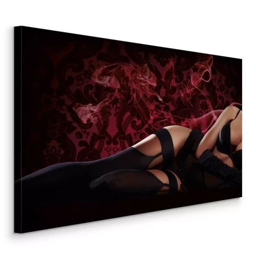 Bild Atmosphärische Fotografie der Silhouette einer Frau