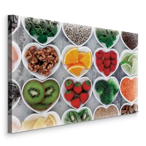 Bild Verschiedene Obst- und Gemüsesorten