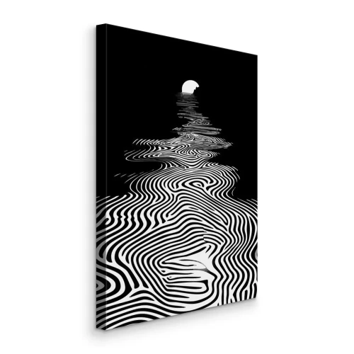 Bild Glänzend auf einer hypnotischen Oberfläche