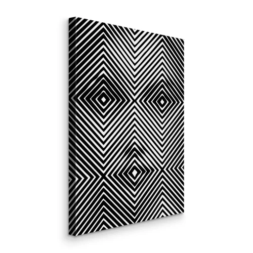 Bild Hypnotisches Frauengesicht aus Netzgewebe