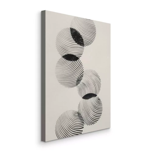 Bild Kreise aus dunklen Linien