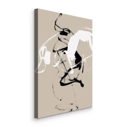 Bild Farbflecken im leeren Raum