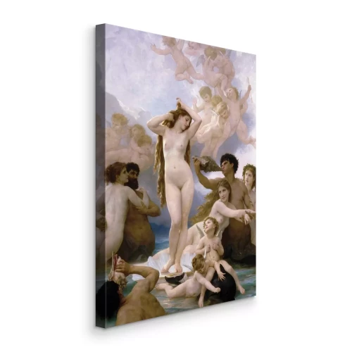 Bild Die Göttin der Schönheit auf einer Muschel im Wasser