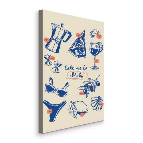 Bild Traditionelle italienische Aromen auf dem Tisch