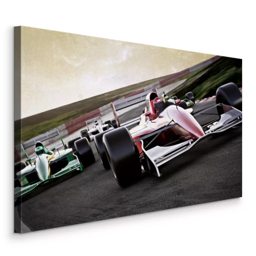 Bild Kämpfe um den Sieg in einer dynamischen Rallye-Szene