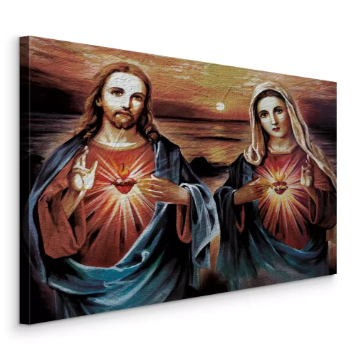 Bild Spirituelle Nähe in den Strahlen der Liebe