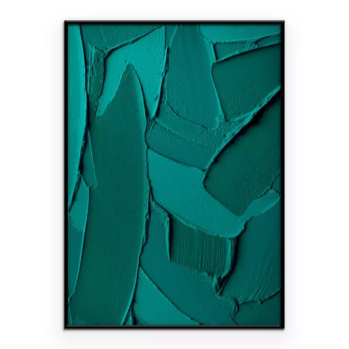 Poster Strukturierte Pinselstriche