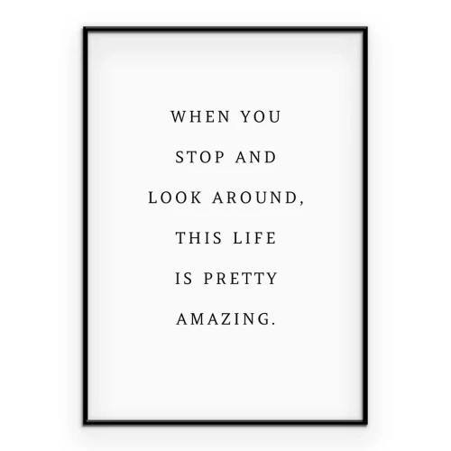 Poster Typografische Gestaltung zum Thema Dankbarkeit