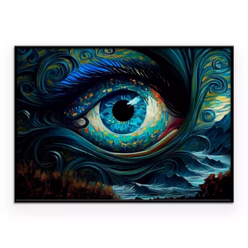 Poster Der Anblick der Elemente Meer und Himmel