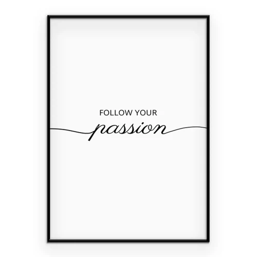 Poster Eine feinfühlige, motivierende Inschrift