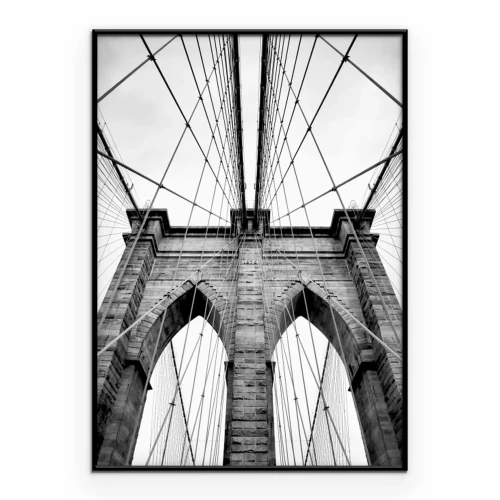 Poster Symmetrische Anordnung der Brückenbögen