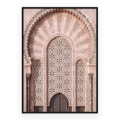 Poster Hassan-II.-Moschee in Casablanca