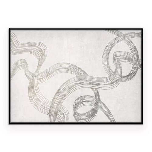 Poster Ein dezentes, dekoratives Linienmotiv