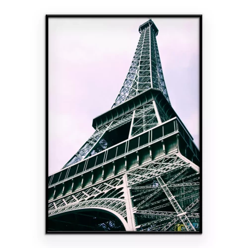 Poster Der Eiffelturm aus einer bestimmten Perspektive