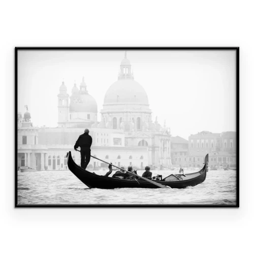 Poster Romantische Gondelfahrt