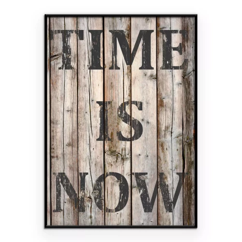 Poster Motivationsgrafiken im rustikalen Stil