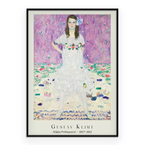 Poster Mäda Primavesi Reproduktion von Gustav Klimt