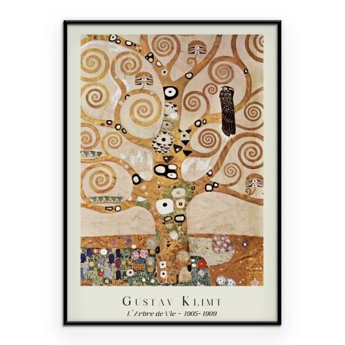 Poster Der Baum des Lebens Reproduktion von Gustav Klimt