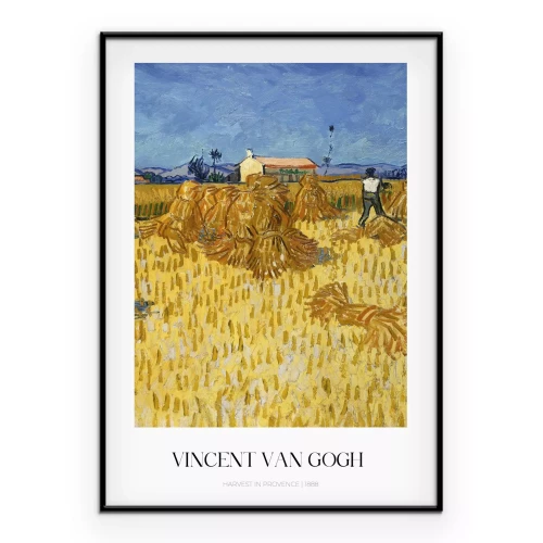 Poster Vincent van Gogh Maisernte in der Provence