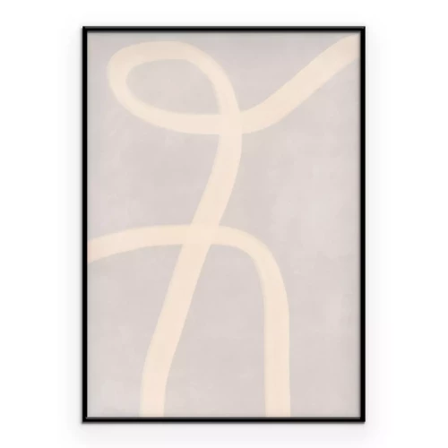 Poster Minimalistische Abstraktion, moderner Stil