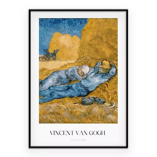 Poster Vincent van Gogh Siesta