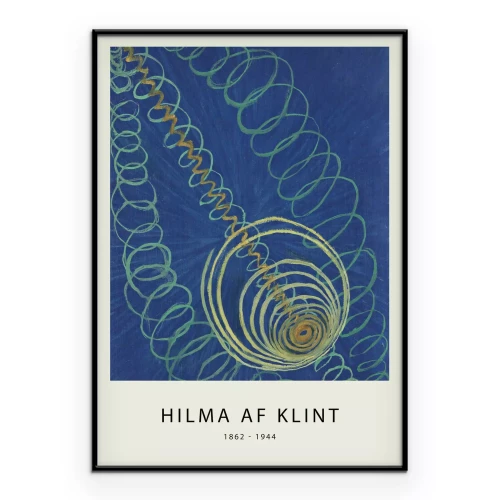 Poster Ursprüngliches Chaos Hilma af Klints Werk