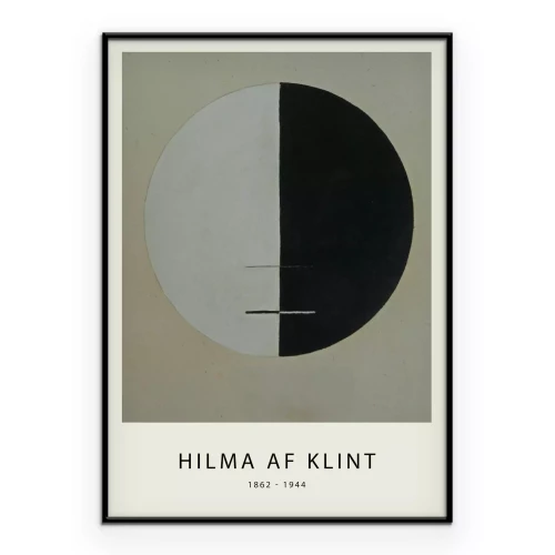 Poster Buddhas Sicht auf das irdische Leben Hilma af Klint
