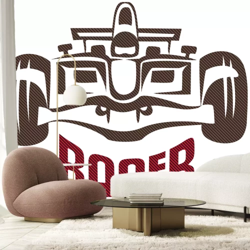 Sticker Rennwagen im Formel-1-Stil