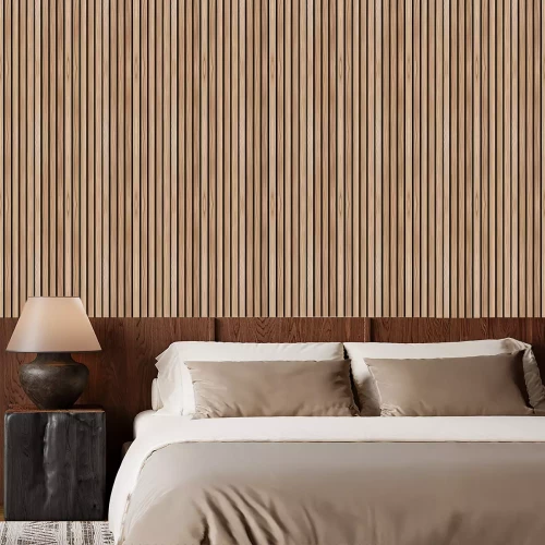 Tapete Schmale Lamellenwandplatte