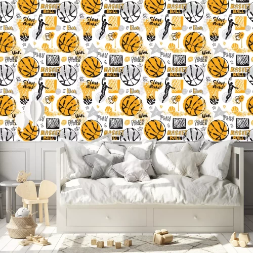 Tapete Basketball-Graffiti