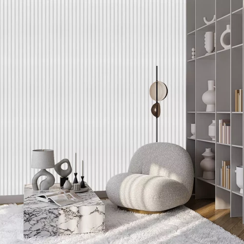 Tapete Minimalistisches Muster mit vertikalen Linien