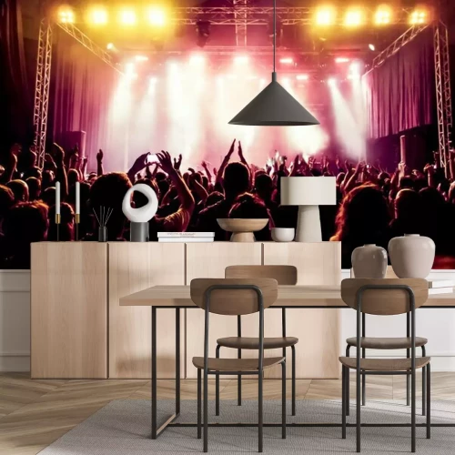 Fototapete Rockmusik beim Konzert