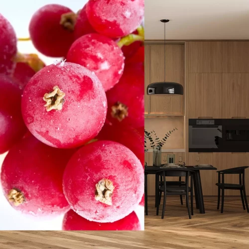 Sticker Obst in Eis.