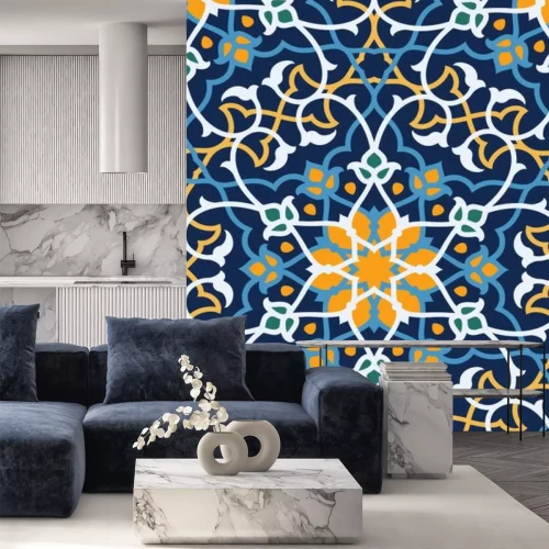 Sticker Rasul Seamless Pattern