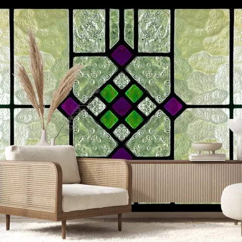 Sticker Buntglasfenster