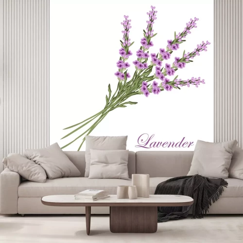Sticker Lavendelblumenstrauß