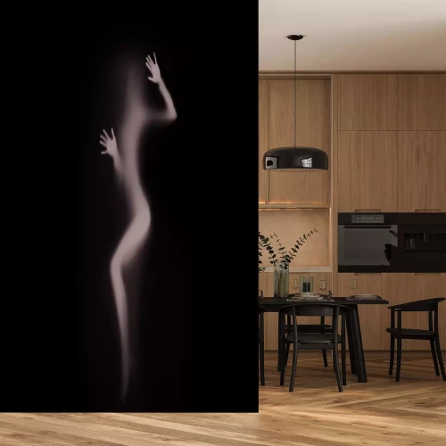 Fototapete Sinnliche Gestalt einer tanzenden Frau