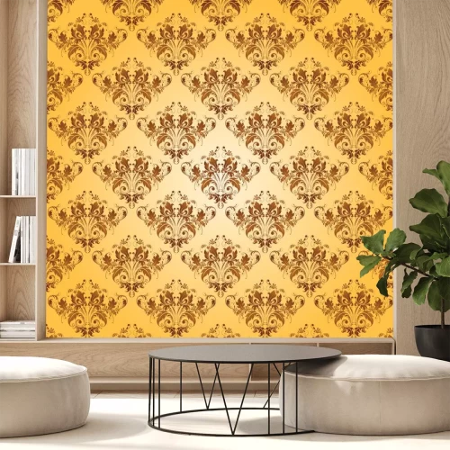 Sticker Damaris nahtlose Blumenmuster.