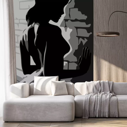 Sticker schöne Frau