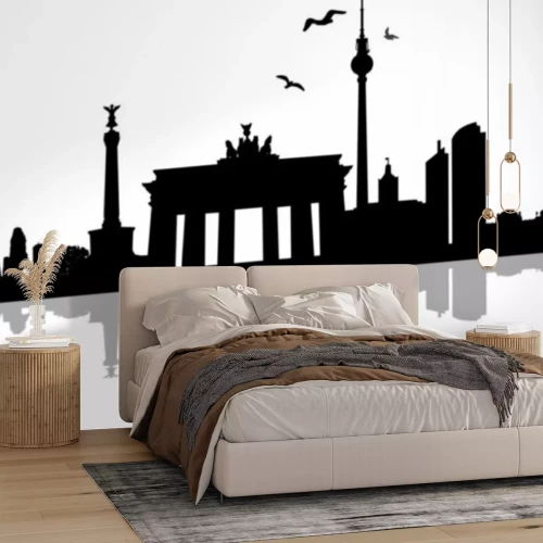 Sticker Berlin Skyline Schatten