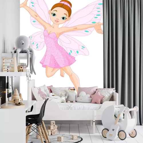 Sticker Nette rosa Fee