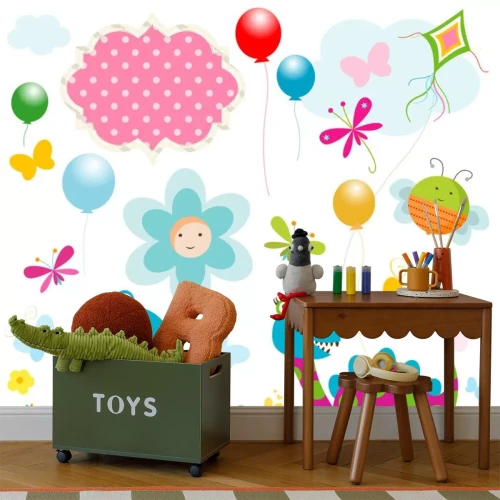 Sticker glücklich Dinosaurier Design