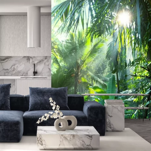 Fototapete Dichtes Gestrüpp im Dschungel